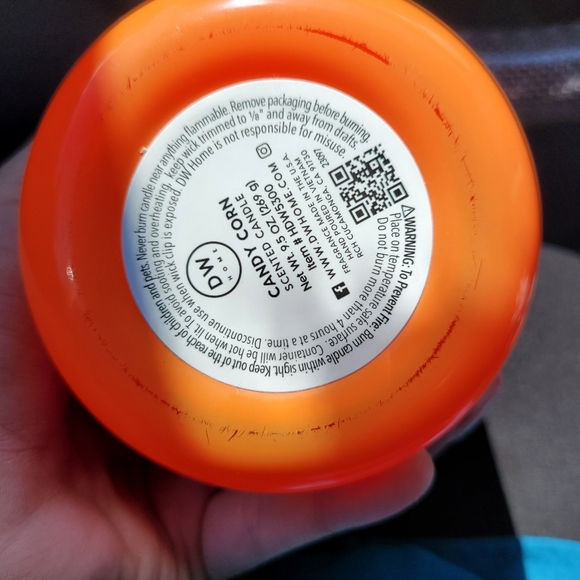 DW HOME CANDY CORN CANDLE - Picture 2 of 3